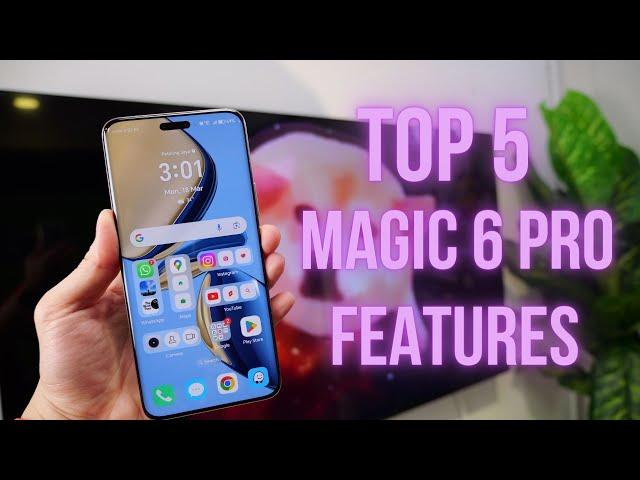 Honor Magic 6 Pro: Top 5 Favorite Features You Should Try!