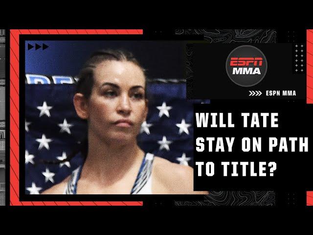 Can Miesha Tate beat Ketlen Vieira in her journey back to the title? | ESPN MMA