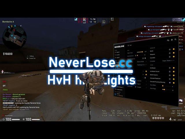 HvH Highlights №7 ft. Neverlose.cc / angelwings #neverlose