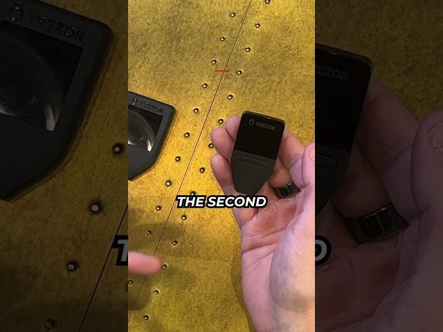 Trezor Safe 3 vs Trezor Model T - Is It Worth The Upgrade? #hardwarewallet #crypto #bitcoin #trezor