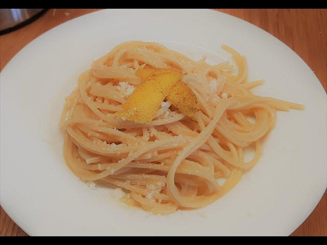 Spaghetti al limone by Vito Chef (Italia) - No talk ASMR + my ‍ How to cook Lemon sauce Pasta