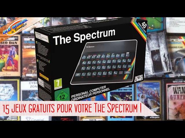 15 excellents jeux gratuits pour votre (The) Spectrum !