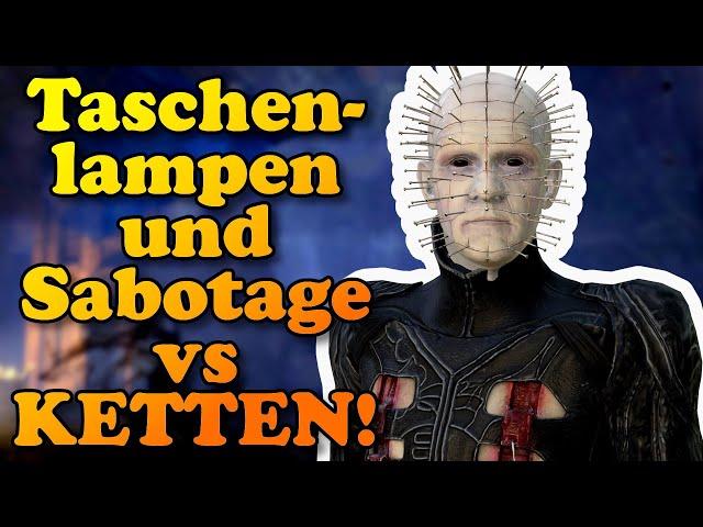 Taschenlampen und Sabotage vs KETTEN! | Pinhead | Dead by Daylight Deutsch #1374