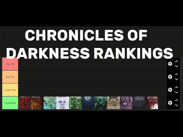 [Chronicles of Darkness] Chronicles of Darkness Game Rankings