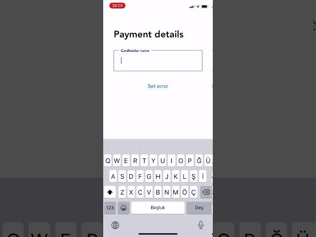 A simple material TextInput with React Native