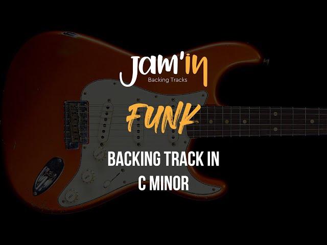 Funk Guitar Backing Track in C Minor