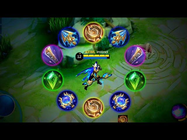 ZHASK BROKEN BUILD 19 KILLS IN SOLO RANK | ZHASK REVAMP GAMEPLAY -MLBB