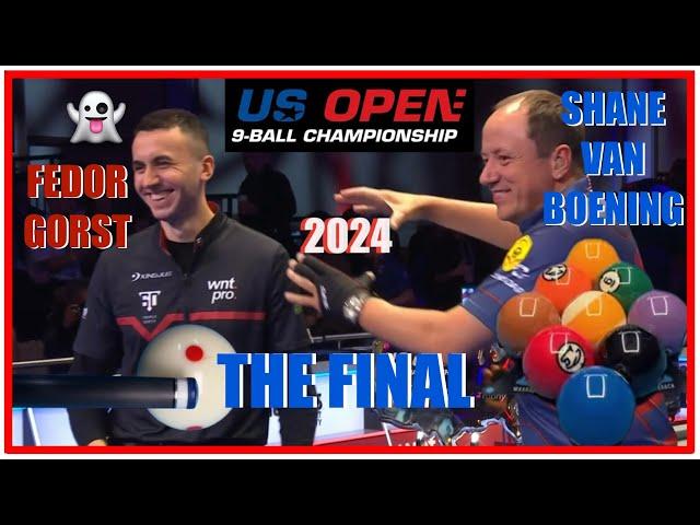 FEDOR GORST VS SHANE VAN BOENING | US OPEN POOL CHAMPIONSHIP 9-BALL FINAL 2024 (FULL GAME)