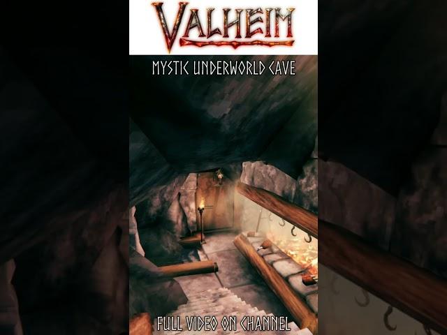 Mystic Underworld Cave (Valheim build)