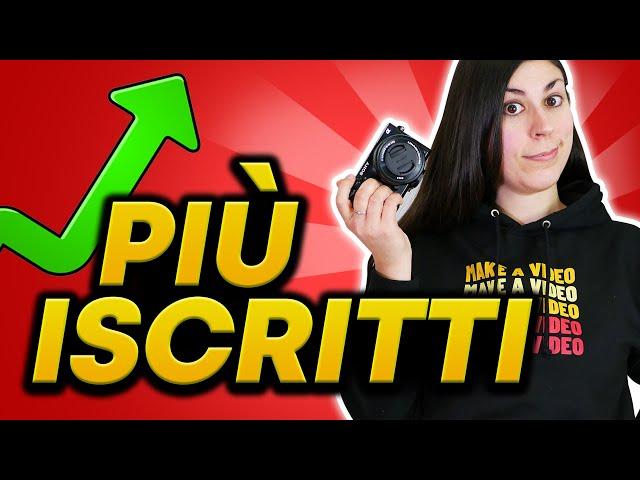 AUMENTARE GLI ISCRITTI del tuo canale YouTube: 9 consigli pratici