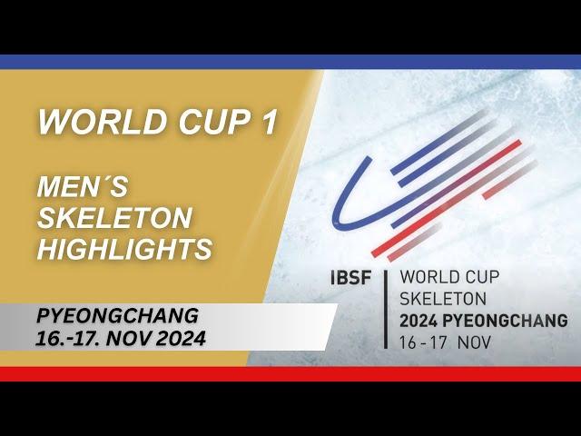 Highlights Worldcup 1 Men's Skeleton 2024/2025