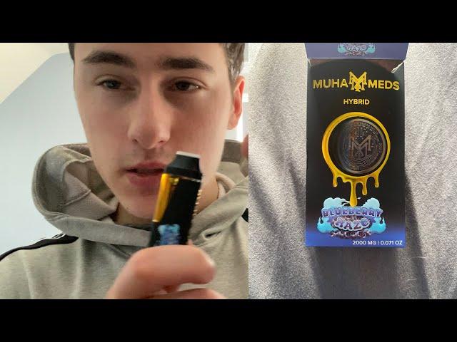 Muha meds blueberry haze🫐 2G Disposable Review‼️