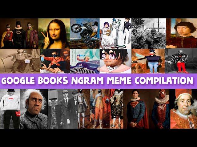 GOOGLE BOOKS NGRAM VIEWER MEME COMPILATON | ULTIMATE TIK TOK COLLECTION