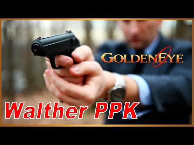 Walther PPK - Testing James Bond's Gun (Goldeneye in Real Life?) + History of the PPK