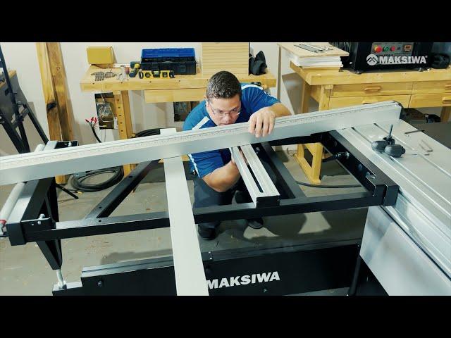 BMT.3200.IR Titanium Sliding Panel Saw - How To Assemble