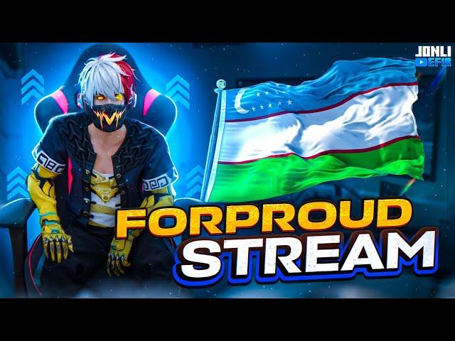 FREE FIRE STRIM | FORPROUD YT | FREE FIRE O'ZBEKISTAN