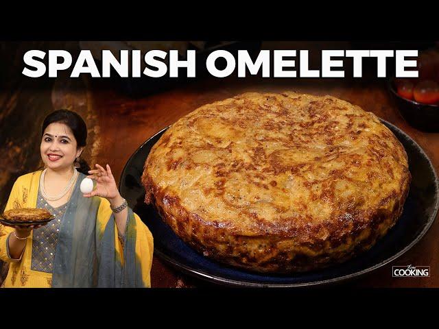 Spanish Omelette | Tortilla de Patatas | Easy Breakfast Recipes | Egg Recipes | Omelette Recipe