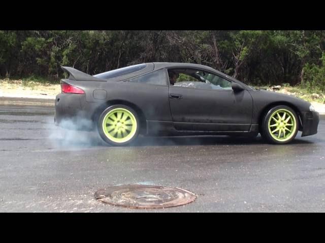 eclipse gsx rwd  small burnout