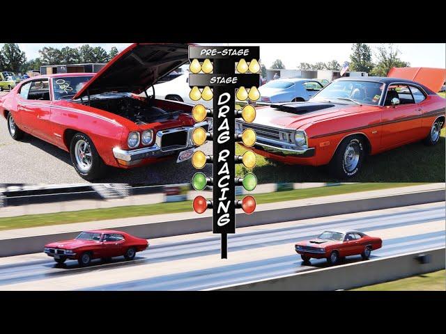 1972 Dodge Demon 340 vs 1970 Pontiac Tempest GT 37 | STOCK DRAG RACE