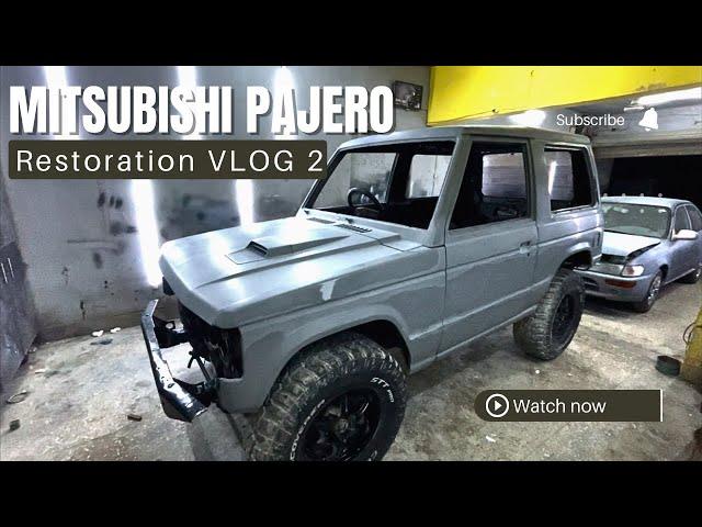 Mitsubishi Pajero | Restoration VLOG 2 | HK GARAGE