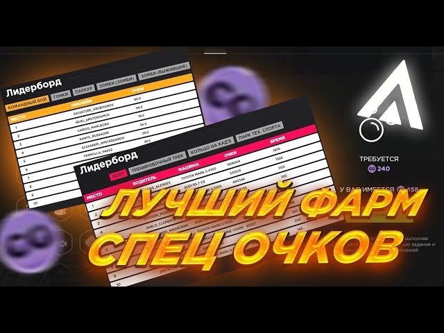 1000 СПЕЦ ОЧКОВ В МЕСЯЦ! ЛУЧШИЕ ФАРМЫ СПЕЦ ОЧКОВ НА AMAZING ONLINE GTA CRMP