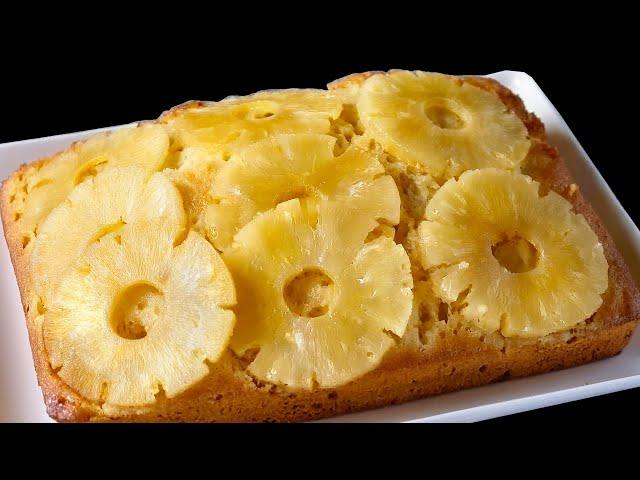 Make the EASIEST apple-pineapple cake in less than 30 minutes!