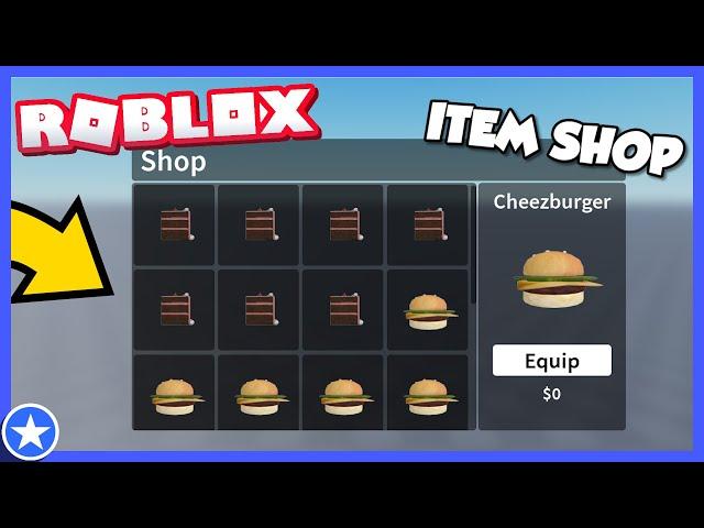 ROBLOX Item Shop Tutorial