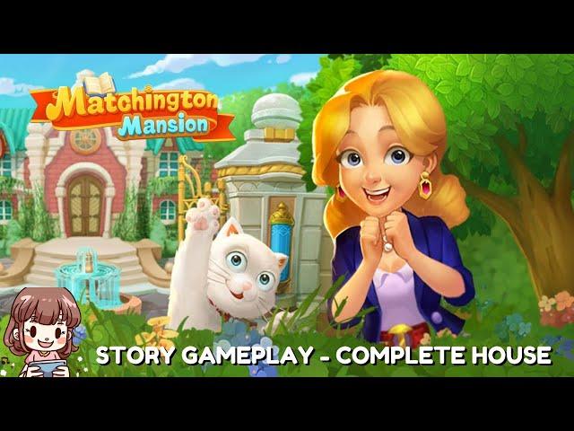 Matchington Mansion Story Gameplay | Full Complete House | All Rooms 