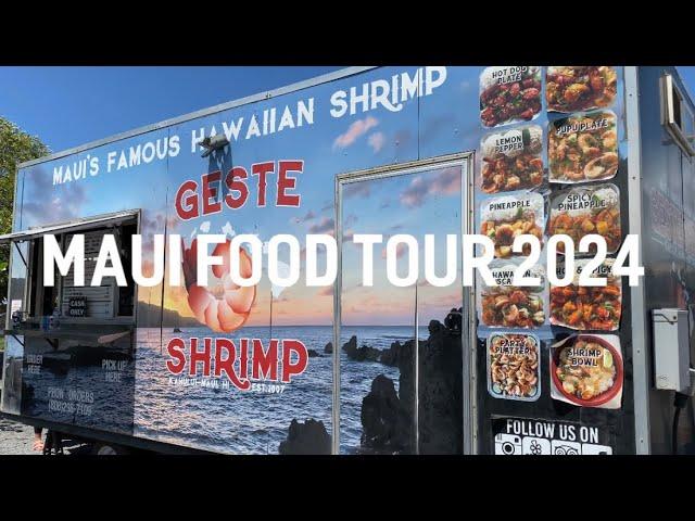 MAUI FOOD TOUR 2024