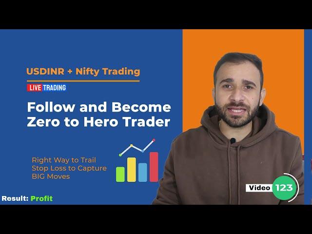 Right Way to Trail Stop Loss to Capture BIG Market Moves - Live Price Action Trading #123