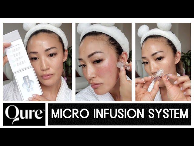 Microneedling at Home? QURE Micro Infusion System #qureskincare #microneedling