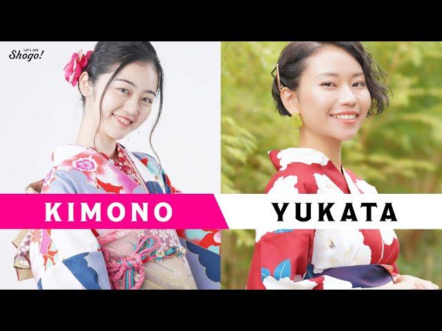 What Are The 4 Differences Between KIMONO & YUKATA? When & How The 13 Types of Kimono Are Worn