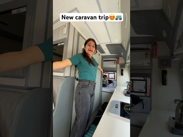 New caravan trip start #ghumakkadbugz #campervans #northeast #vanlife #india