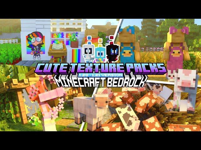 Minecraft PE/Bedrock 1.21 Aesthetic and Cute Texture Pack YOU MIGHT LIKE˙ . ꒷  . 𖦹˙—