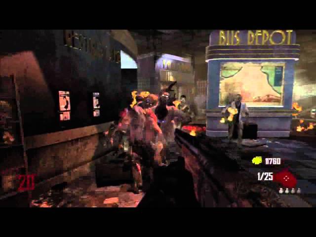 Black Ops 2 Zombies:Bus Depot First Room Challenge