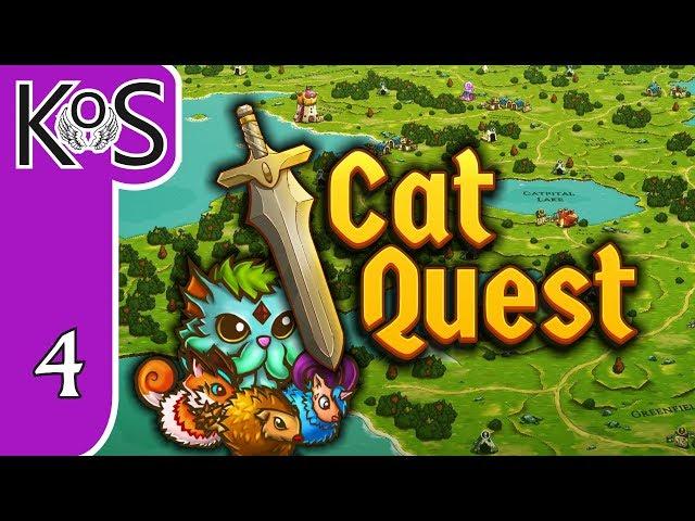 Cat Quest Ep 4: KITTY WETNESS CONTROL - Punny Kitty RPG! - Let's Play, Gameplay