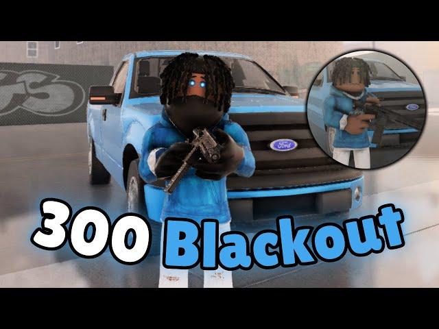 Sliding with the NEW 300 Blackout in South Bronx The Trenches Roblox!