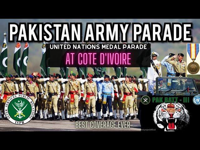 PAK ARMY United Nations Peace Keeping Parade Award Ceremony Documentary | KBM @Tariqmajeedofficial