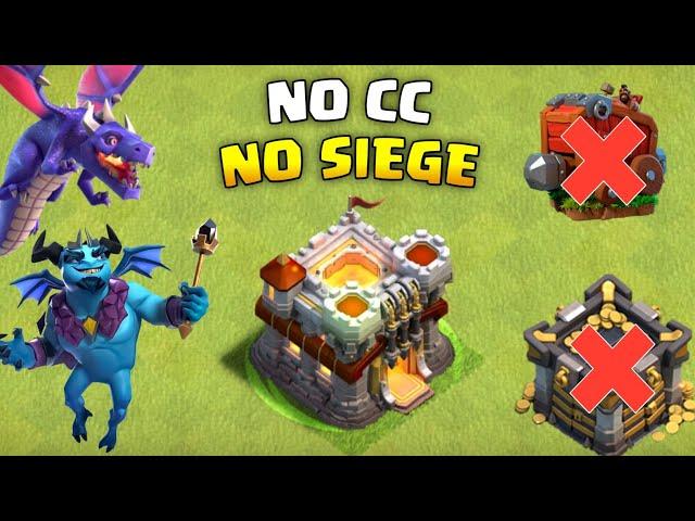 Best TH11 Attack Without CC Troops & Siege Machine | Easiest Town Hall 11 Attack (No CC/Siege)