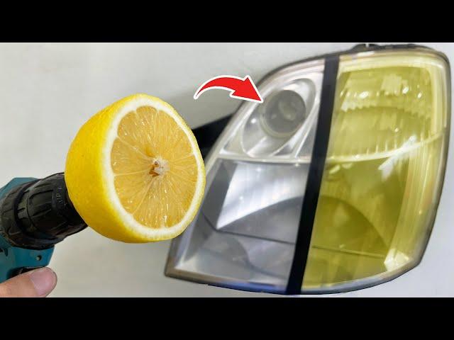 Genius Method! The Easiest Way To Polish Car Lights In A Few Minutes | Inventor SC