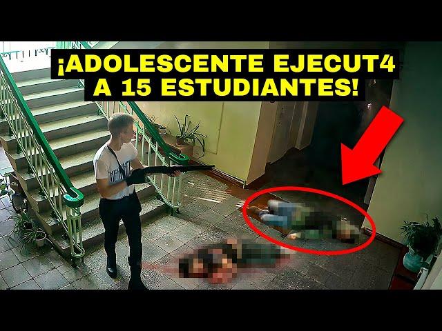 ¡Así fue la BRUTAL MAS4CRE de PROFESORES y ESTUDIANTES dentro de una ESCUELA (Captada en Cámara)