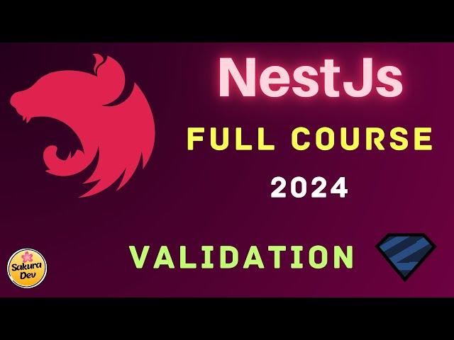 NestJs Full Course 2024  -2:  Validation In NestJs (ZOD Included)