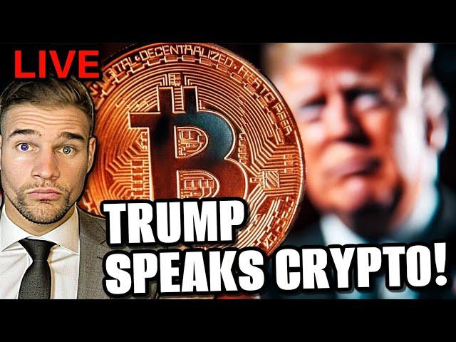 LIVE FROM WHITE HOUSE! CRYPTO SUMMIT 2025 | TRUMP SPEAKS CRYPTO