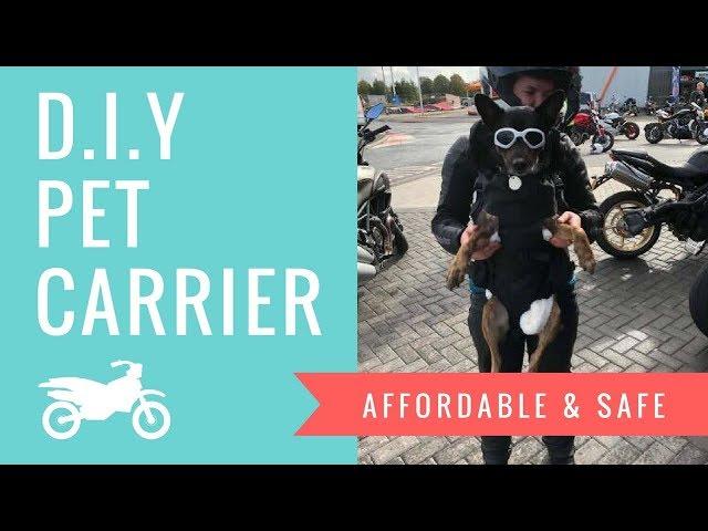 DIY | Affordable Motorcycle Pet Carrier For Dogs | Part 2