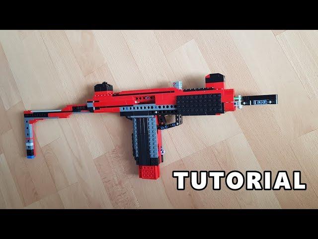 Working LEGO Uzi SMG - Tutorial