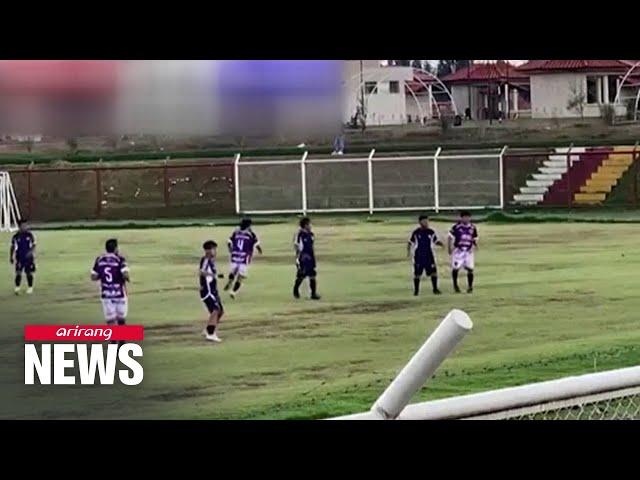 Lightning strike kills football player in match in Peru