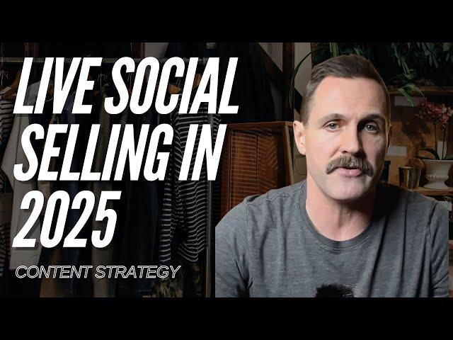 Start Live Social Selling in 2025 | Content Strategy For Small Businesses