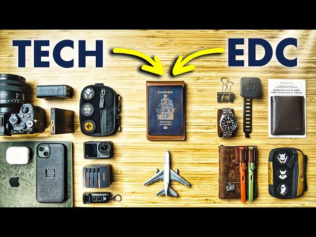 My Tech & Travel EDC for a 6-Month Trip (2024)