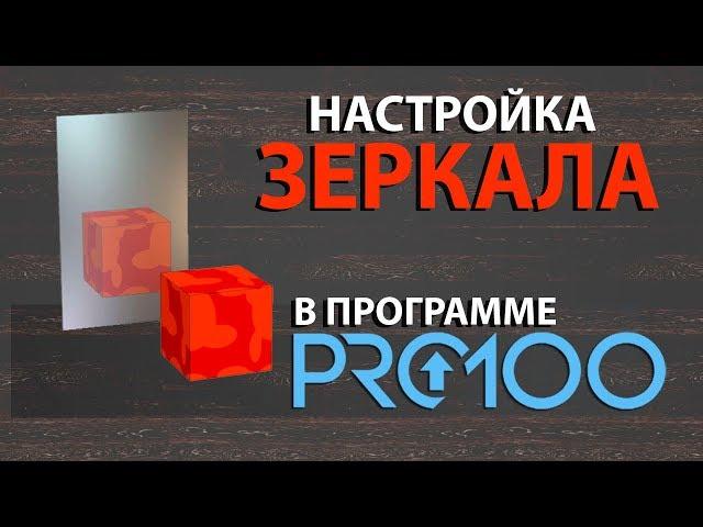 PRO100 5. Настройка зеркала