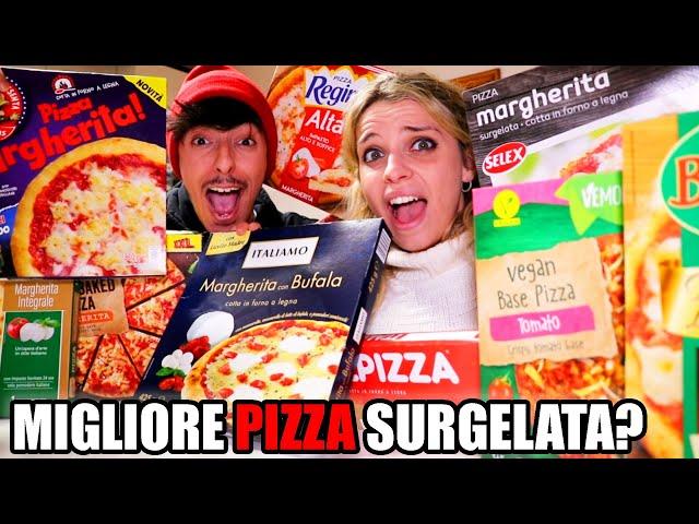 MANGIAMO TUTTE LE PIZZE SURGELATE DEI SUPERMERCATI! *QUAL E' LA MIGLIORE?*